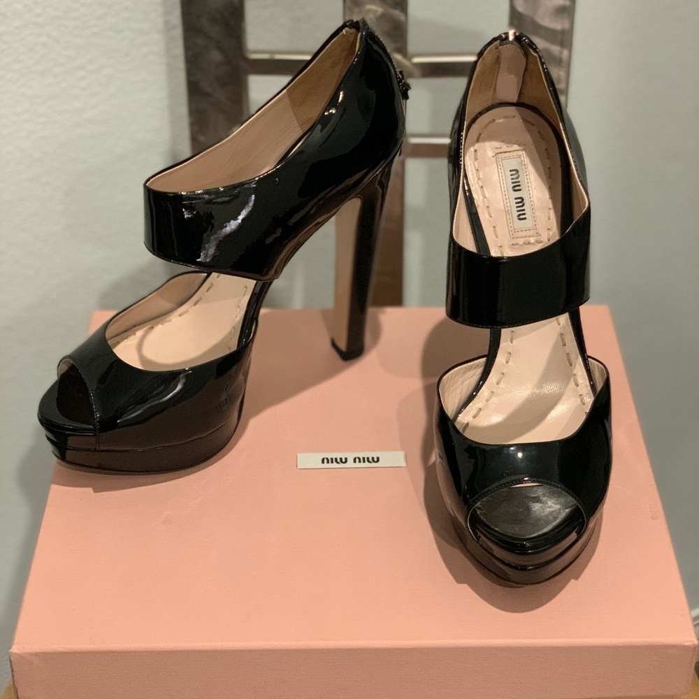 Miu Miu Patent Leather Heels